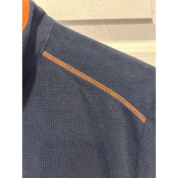 Chicago Bears Men’s Antigua Pull Over 1/4 Zip Navy Blue Size Small NWT - Picture 4 of 7